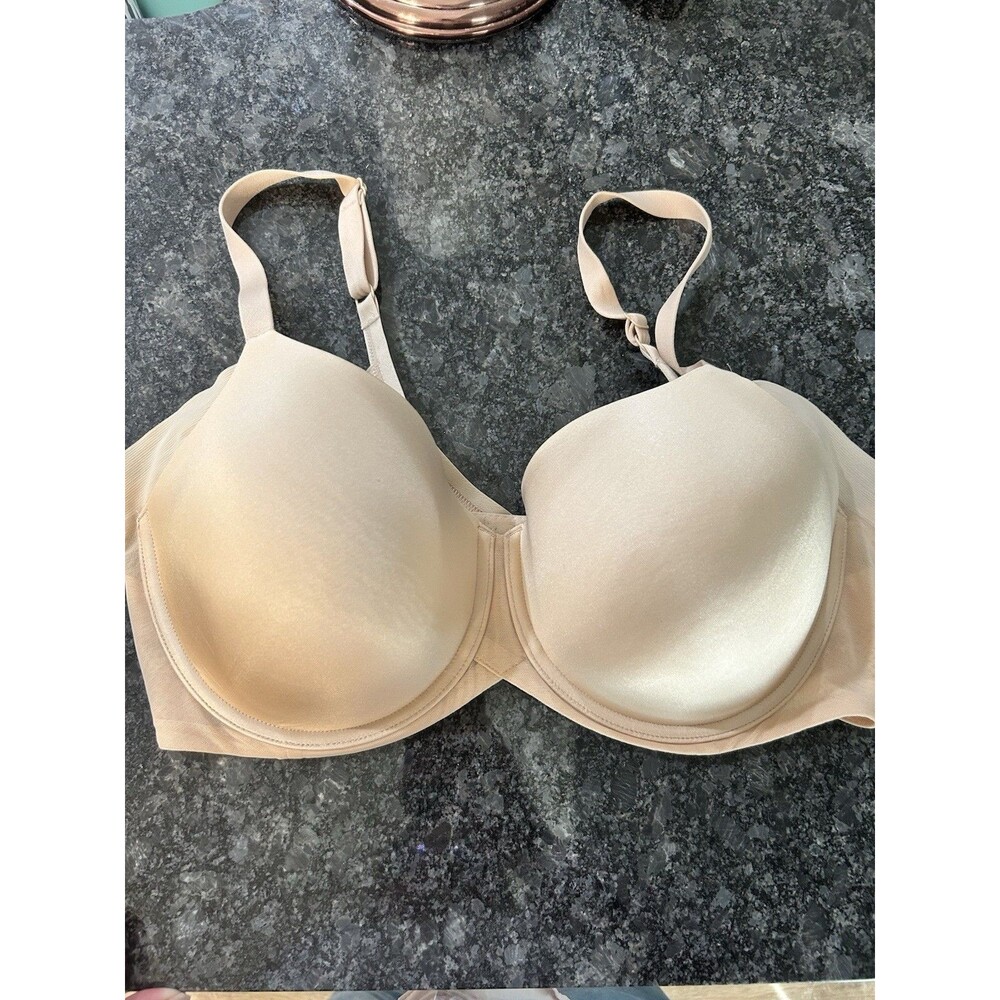 Wacoal Ultimate Side Smoother Underwire T-Shirt Bra 853281 Sand Beige Size 40DD